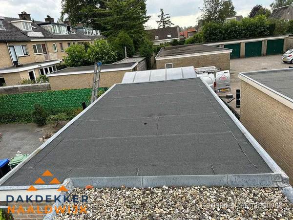 Dakinspectie plat dak na renovatie in Naaldwijk Dakinspectie plat dak na renovatie in Naaldwijk