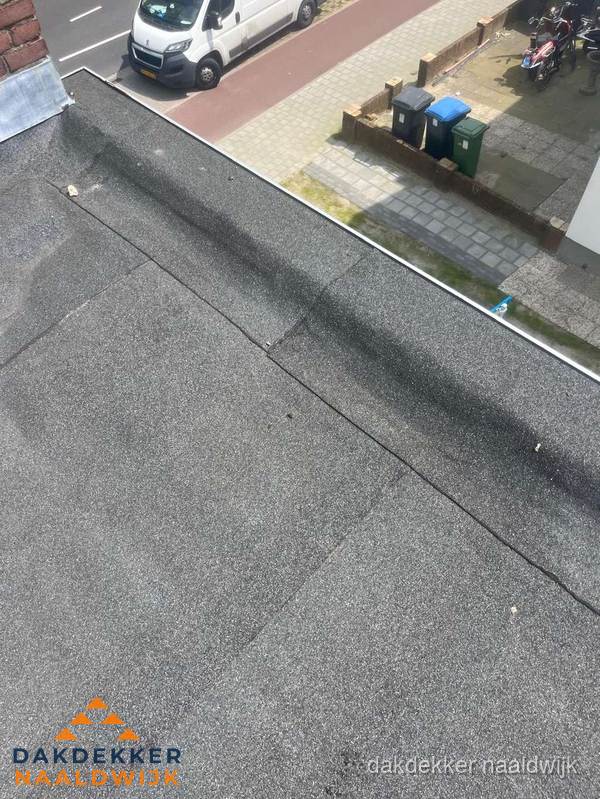 Kosten dakisolatie: plat dak met bitumen dakbedekking in Naaldwijk